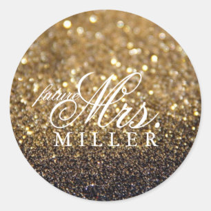 Sticker - Glitzer Fab Future Mrs.