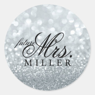 Sticker - Glitzer Fab Future Mrs.