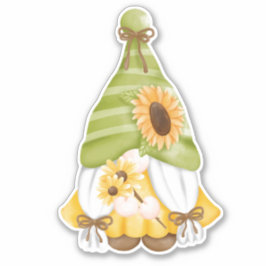 Sticker Gnome et Sunflower