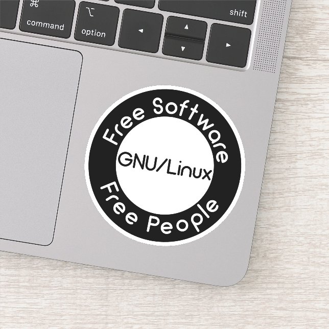 Sticker GNU/Linux (Détail)