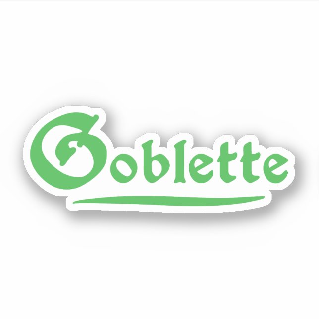 Sticker Goblette (Devant)