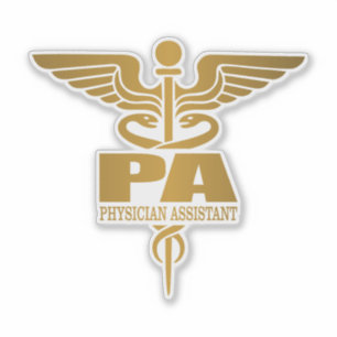 Sticker Gold Caduceus (PA)