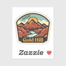 Sticker Gold Hill, Colorado