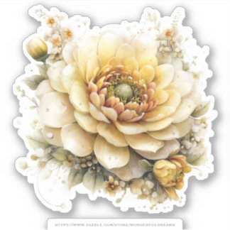 Sticker Golden Honey Fairy World – 04 Carrying Flowers Sti