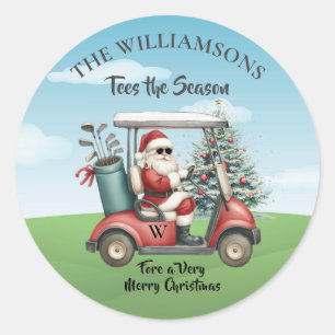Sticker Golf Thema Tees die Saison Name
