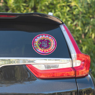 Sticker Good Vibes Uniquement amusant Colorful Trendy Insp