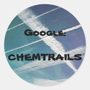 Sticker : Google Chemtrails