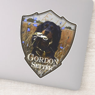 Sticker Gordon setters, Art