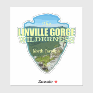 Sticker Gorge de Linville WA (pointe de flèche)