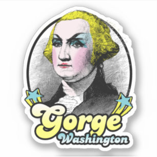 Sticker Gorge Washington
