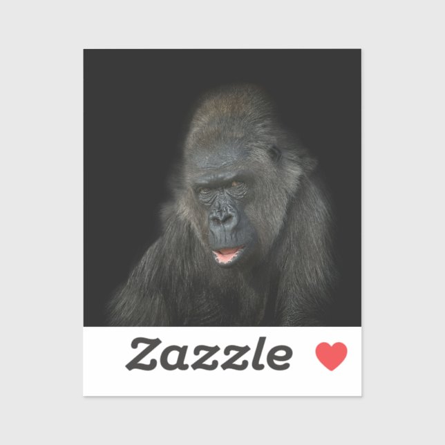 Sticker Gorilla Biddy (Feuille)