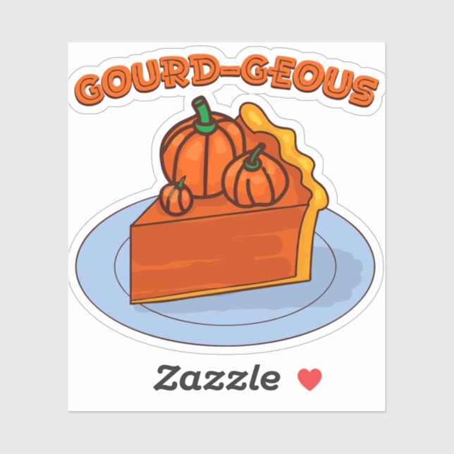 Sticker Gourd-geous (Feuille)