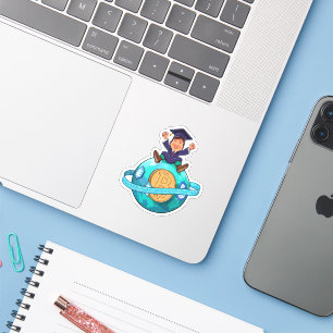 Sticker Graduation en cristaux