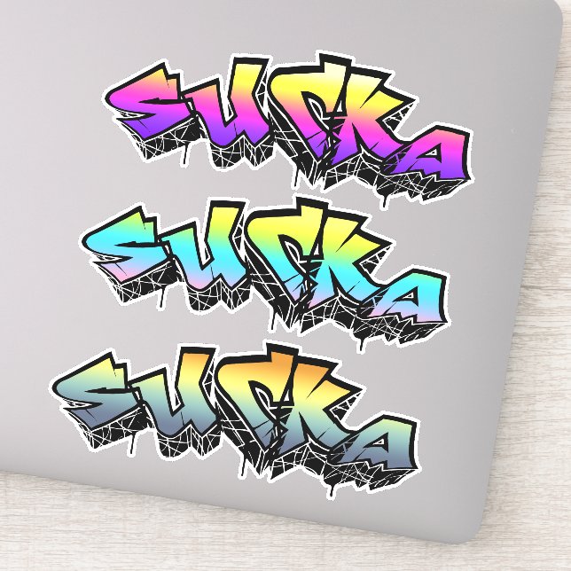 Sticker Graffiti cool (Détail)