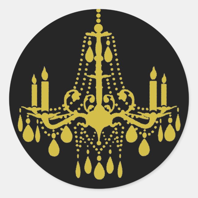 Sticker Grand Ballroom (or et noir) (Devant)