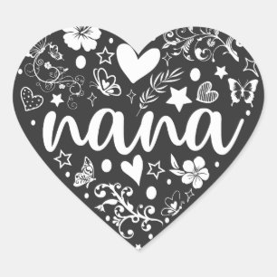 Sticker grand-mère, Sticker mignonne Nana, Fête de