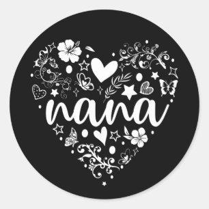 Sticker grand-mère, Sticker mignonne Nana, Fête de