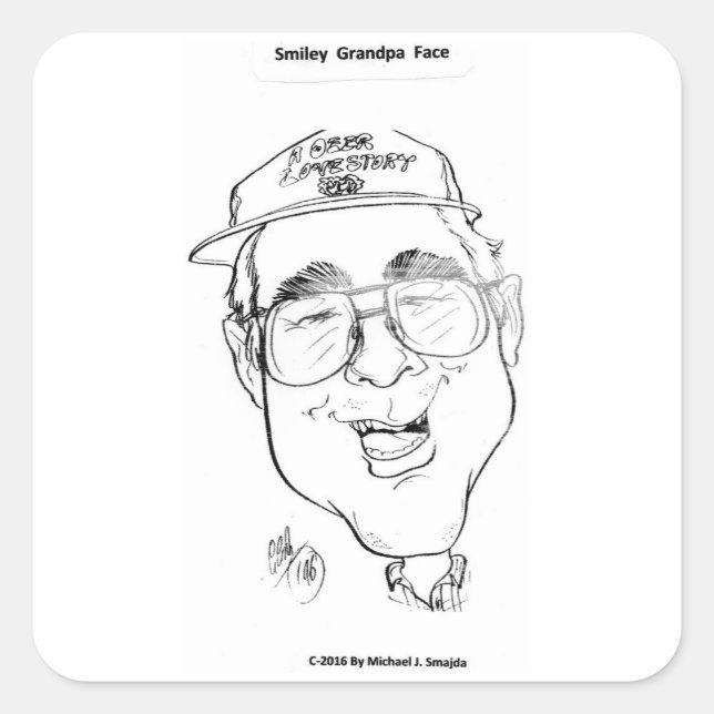 Sticker grand-père (Devant)