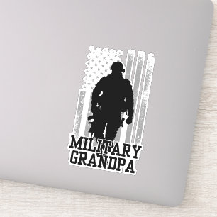 Sticker Grand-père militaire