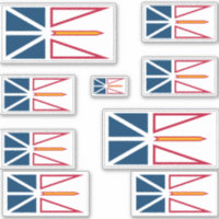 Graphique des drapeaux de Terre-Neuve