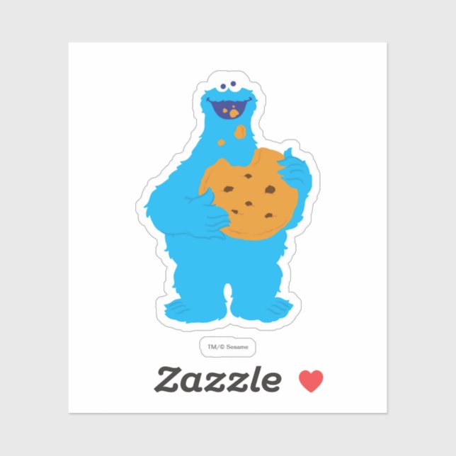 Sticker Graphique Monstre Cookie (Feuille)