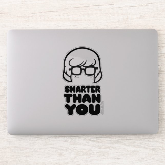 Sticker Graphique Velma "plus intelligent que vous" (Ordinateur)