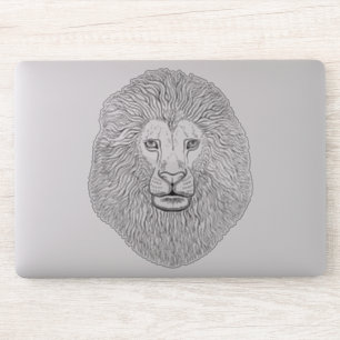 Sticker Graphiques de la tête de lion