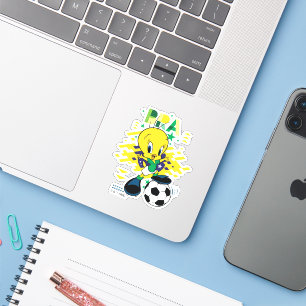 Sticker Graphisme de l'équipe de football du Brésil TWEETY