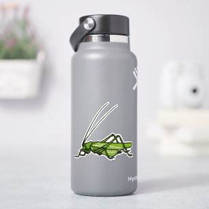 Sticker Grasshopper vert vintage
