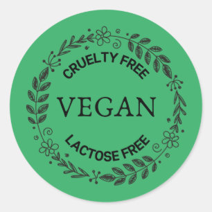 Sticker gratuit Vegan Lacatose