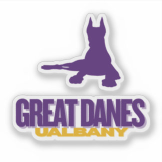 Sticker Great Danes - UAlbany - College Baseball Spirit