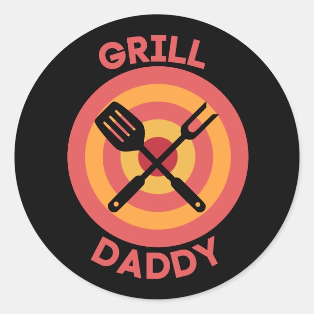 STICKER - GRILL DADDY (Vorderseite)