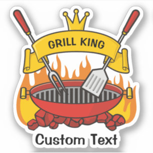 Sticker Grill King