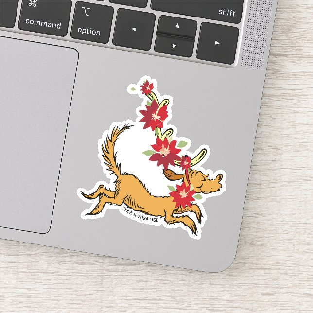 Sticker Grille | Max Christmas Pointsettia (Détail)