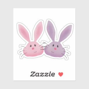 Sticker Gros lapins