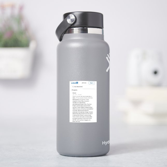 Sticker Groupe Funk-Folk (HydroFlask)