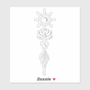 Sticker Groupe Silver Unalome