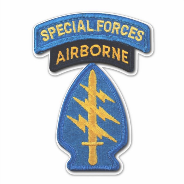 Sticker Groupes des forces spéciales de l'Armée de terre B (Devant)