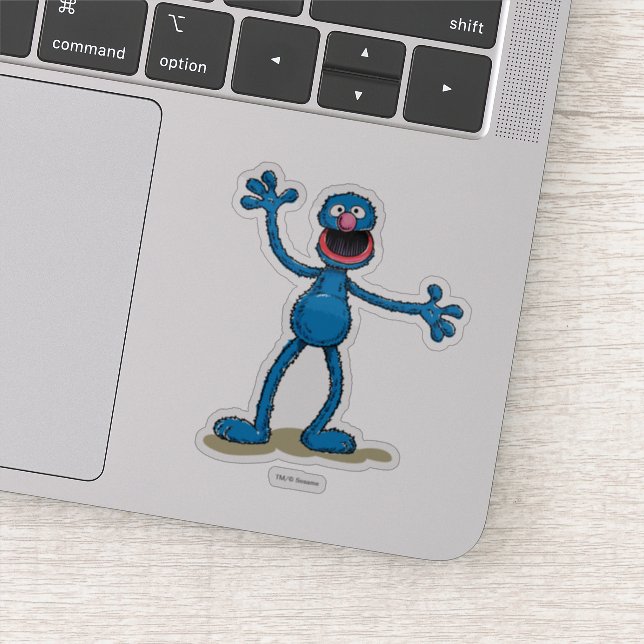 Sticker Grover vintage (Détail)