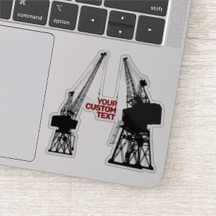 Sticker Grues des chantiers