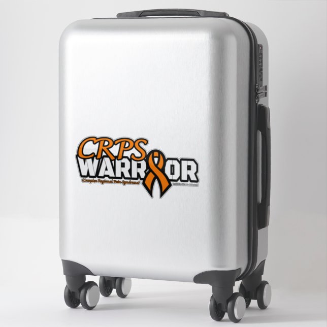 STICKER GUERRIER...CRPS (Sur valise)