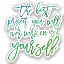 Guillemets d'auto-assistance, Projet vous inspiran