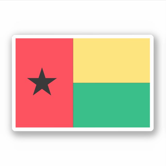 Sticker Guinée-Bissau (Devant)