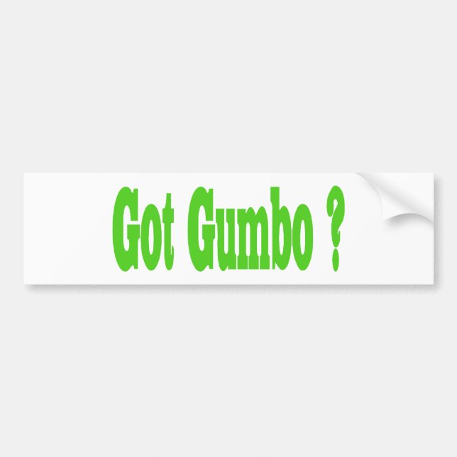 Sticker Gumbo (Devant)