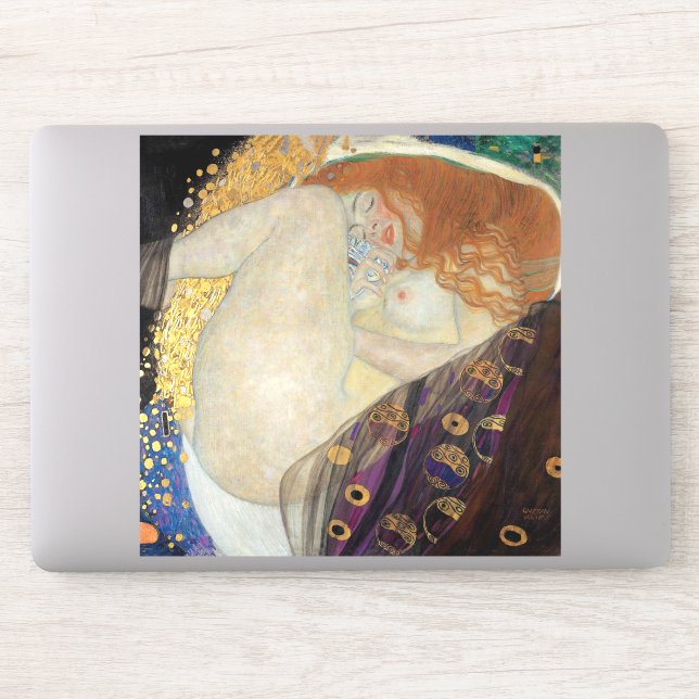 Sticker Gustav Klimt - Danae (Ordinateur)
