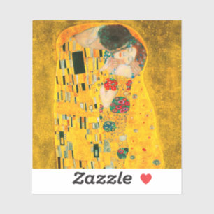 Sticker Gustav Klimt Le Baiser
