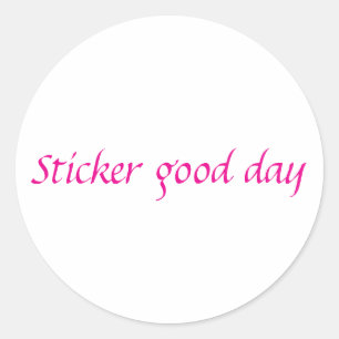 Sticker guter Tag