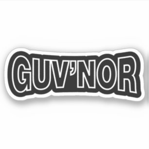 STICKER GUV'NOR