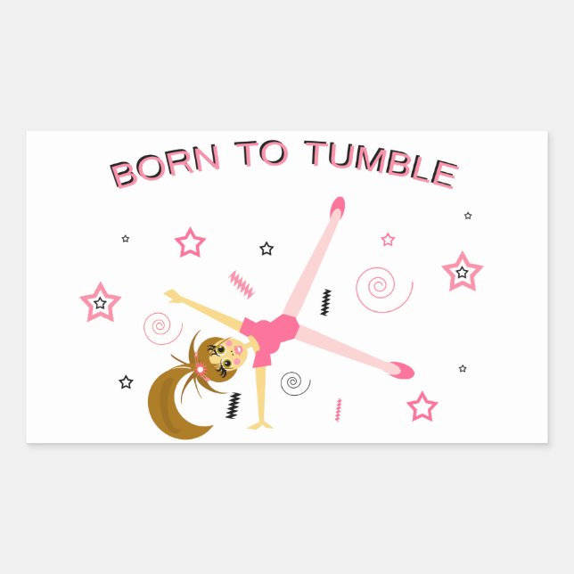 Sticker Gymnastique mignonne (Devant)