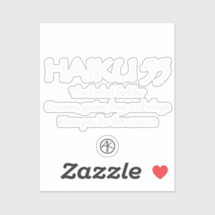 STICKER HAIKU 55